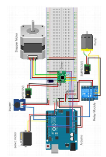 Arduino와 모터, 펌프의 회로 구성