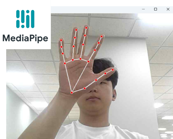 MediaPipe 기반 손 랜드마크 인식